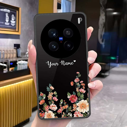 Vivo V7 Plus Cover - Onation Your Name Series - HQ Ultra Shine Premium Infinity Glass Soft Silicon Borders Case
