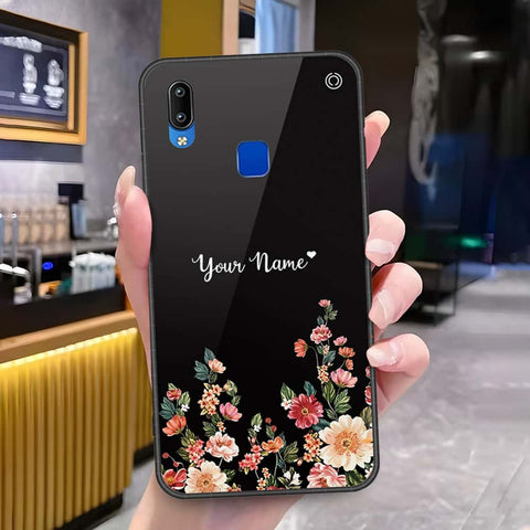 Vivo Y90 Cover - Onation Your Name Series - HQ Ultra Shine Premium Infinity Glass Soft Silicon Borders Case