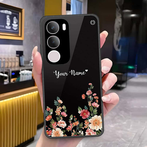 Vivo Y19 5G Cover - Onation Your Name Series - HQ Ultra Shine Premium Infinity Glass Soft Silicon Borders Case
