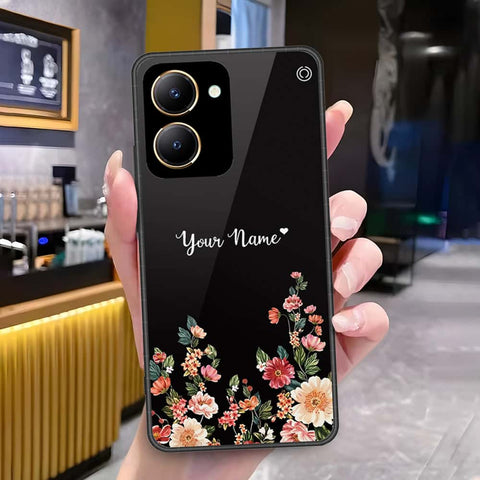 Vivo Y27s Cover - Onation Your Name Series - HQ Ultra Shine Premium Infinity Glass Soft Silicon Borders Case