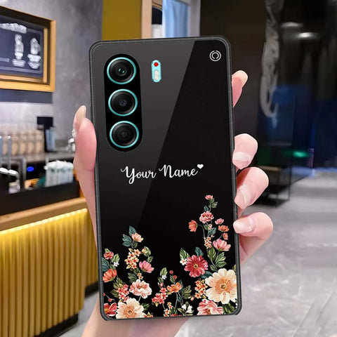 Tecno Camon 40 Pro 5G Cover - Onation Your Name Series - HQ Ultra Shine Premium Infinity Glass Soft Silicon Borders Case