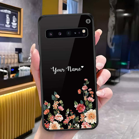 Samsung Galaxy S10 5G Cover - Onation Your Name Series3 - HQ Ultra Shine Premium Infinity Glass Soft Silicon Borders Case