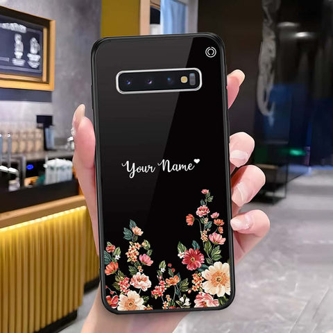 Samsung Galaxy S10 Cover - Onaton Persian Rugs Series 3 - HQ Ultra Shine Premium Infinity Glass Soft Silicon Borders Case