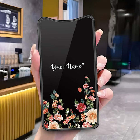 Oppo Find X Cover - Onation Your Name Series - HQ Ultra Shine Premium Infinity Glass Soft Silicon Borders Case