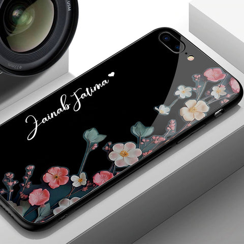 Infinix Hot 8 Cover - Onation Your Name Series - HQ Ultra Shine Premium Infinity Glass Soft Silicon Borders Case