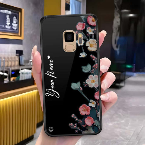 Samsung Galaxy S9 Cover - Onaton Persian Rugs Series 3 - HQ Ultra Shine Premium Infinity Glass Soft Silicon Borders Case