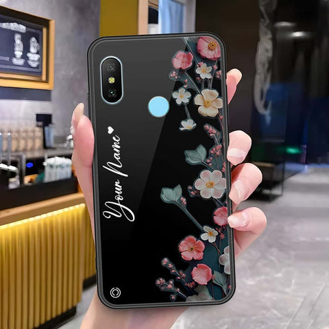 Xiaomi Mi A2 Cover - Onation Your Name Series - HQ Ultra Shine Premium Infinity Glass Soft Silicon Borders Case