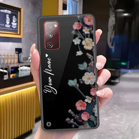 Samsung Galaxy S20 FE Cover - Onation Your Name Series - HQ Ultra Shine Premium Infinity Glass Soft Silicon Borders Case