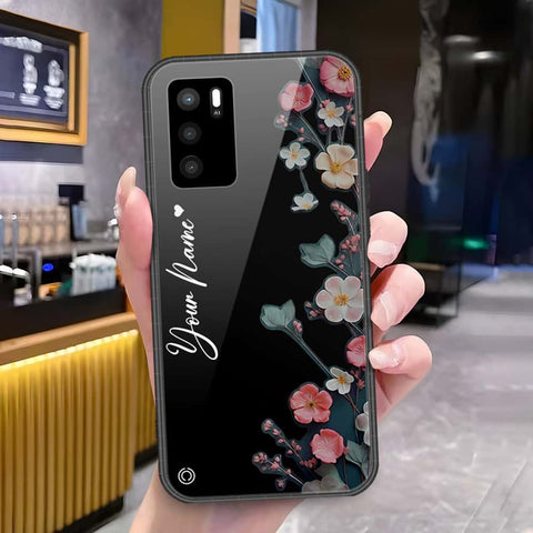 Oppo A16 Cover - Onation Your Name Series - HQ Ultra Shine Premium Infinity Glass Soft Silicon Borders Case