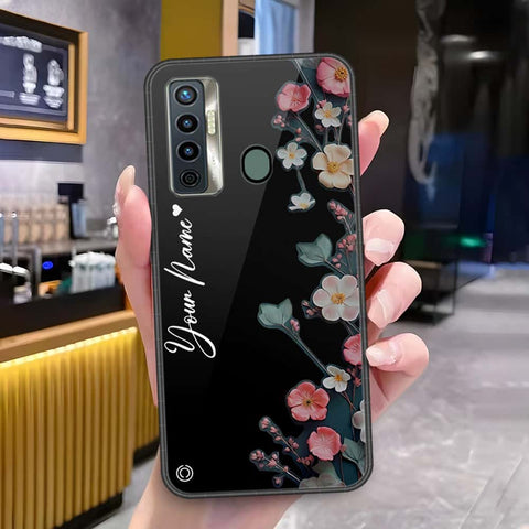 Tecno Camon 17 Cover - Onation Your Name Series - HQ Ultra Shine Premium Infinity Glass Soft Silicon Borders Case