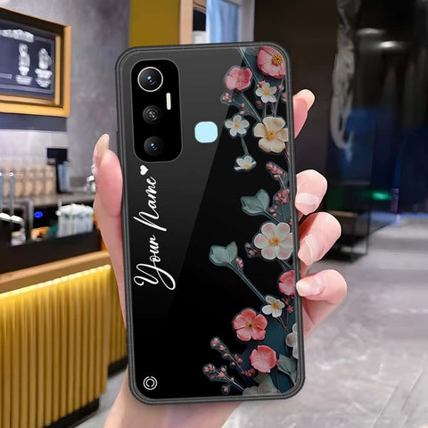 Infinix Hot 11 Cover - Onation Your Name Series - HQ Ultra Shine Premium Infinity Glass Soft Silicon Borders Case