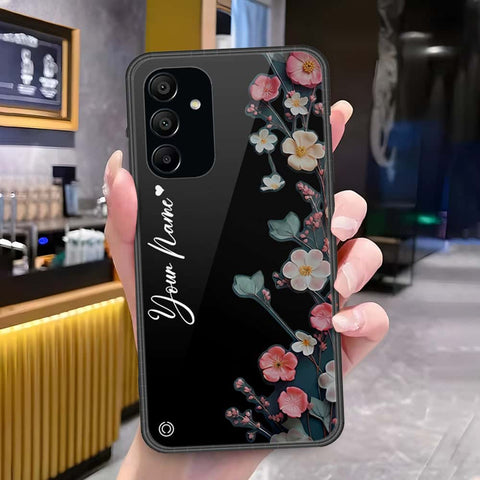 Samsung Galaxy A15 4GCover - Onation Your Name Series - HQ Ultra Shine Premium Infinity Glass Soft Silicon Borders Case