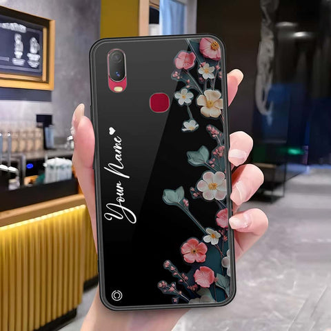 Vivo Y11 2019 Cover - Onation Your Name Series - HQ Ultra Shine Premium Infinity Glass Soft Silicon Borders Case
