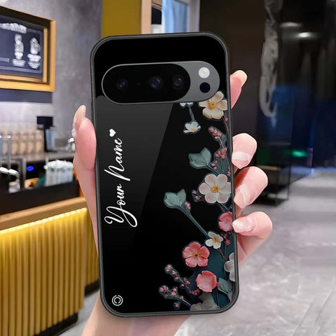 Google Pixel 9 Pro XL Cover - Onation Your Name Series - HQ Ultra Shine Premium Infinity Glass Soft Silicon Borders Case