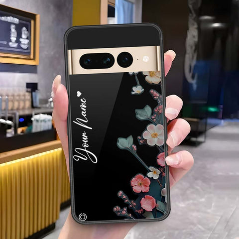 Google Pixel 7 Pro Cover - Onation Your Name Series3 - HQ Ultra Shine Premium Infinity Glass Soft Silicon Borders Case