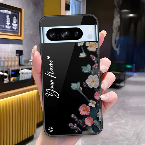 Google Pixel 8 Pro Cover - Onation Your Name Series3 - HQ Ultra Shine Premium Infinity Glass Soft Silicon Borders Case