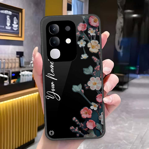 Vivo T4x Cover - Onation Your Name Series3 - HQ Ultra Shine Premium Infinity Glass Soft Silicon Borders Case
