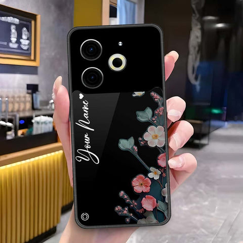 Tecno Pova 6 Pro Cover - Onation Your Name Series3 - HQ Ultra Shine Premium Infinity Glass Soft Silicon Borders Case