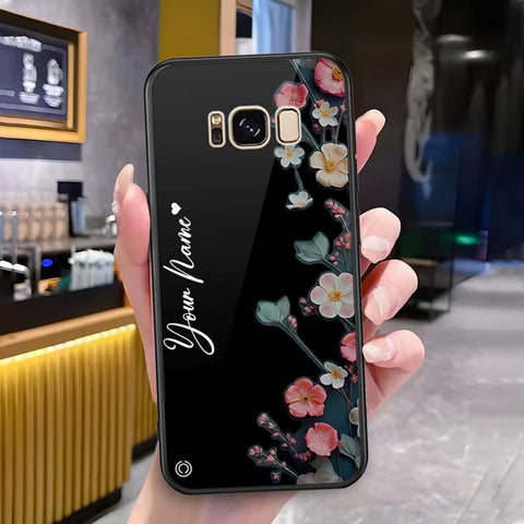 Samsung Galaxy S8 Cover - Onaton Persian Rugs Series 3 - HQ Ultra Shine Premium Infinity Glass Soft Silicon Borders Case