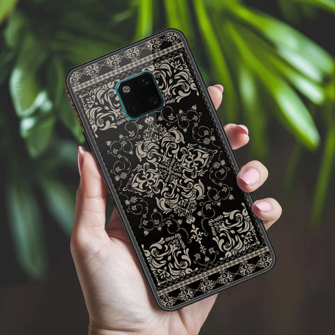 Huawei Mate 20 Pro Cover - ONation Persian Rugs Series 2 - HQ Ultra Shine Premium Infinity Glass Soft Silicon Borders Case
