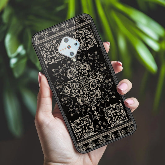 Vivo S1 Pro Cover - ONation Persian Rugs Series 2 - HQ Ultra Shine Premium Infinity Glass Soft Silicon Borders Case