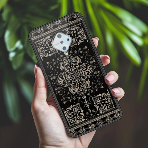 Vivo S1 Pro Cover - ONation Persian Rugs Series 2 - HQ Ultra Shine Premium Infinity Glass Soft Silicon Borders Case