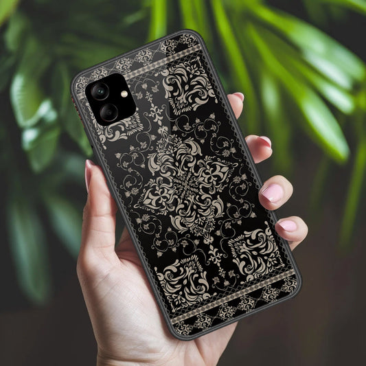 Samsung Galaxy A04 Cover - ONation Persian Rugs Series 2 - HQ Ultra Shine Premium Infinity Glass Soft Silicon Borders Case