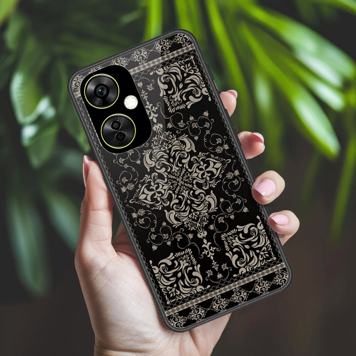 Oppo K11x Cover - Onation Persian Rugs Series 2 - HQ Ultra Shine Premium Infinity Glass Soft Silicon Borders Case