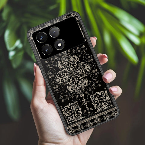 Xiaomi Poco X6 Pro Cover - ONation Persian Rugs Series 2 - HQ Ultra Shine Premium Infinity Glass Soft Silicon Borders Case