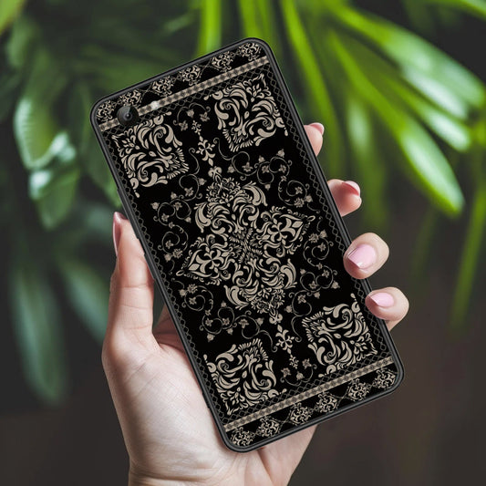 Vivo Y81 Cover - ONation Persian Rugs Series 2 - HQ Ultra Shine Premium Infinity Glass Soft Silicon Borders Case