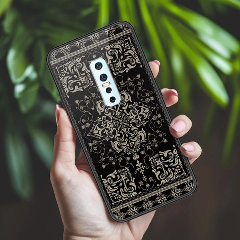 Vivo V17 Pro Cover - ONation Persian Rugs Series 2 - HQ Ultra Shine Premium Infinity Glass Soft Silicon Borders Case