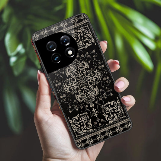 OnePlus Ace 2 Pro Cover - ONation Persian Rugs Series 2 - HQ Ultra Shine Premium Infinity Glass Soft Silicon Borders Case
