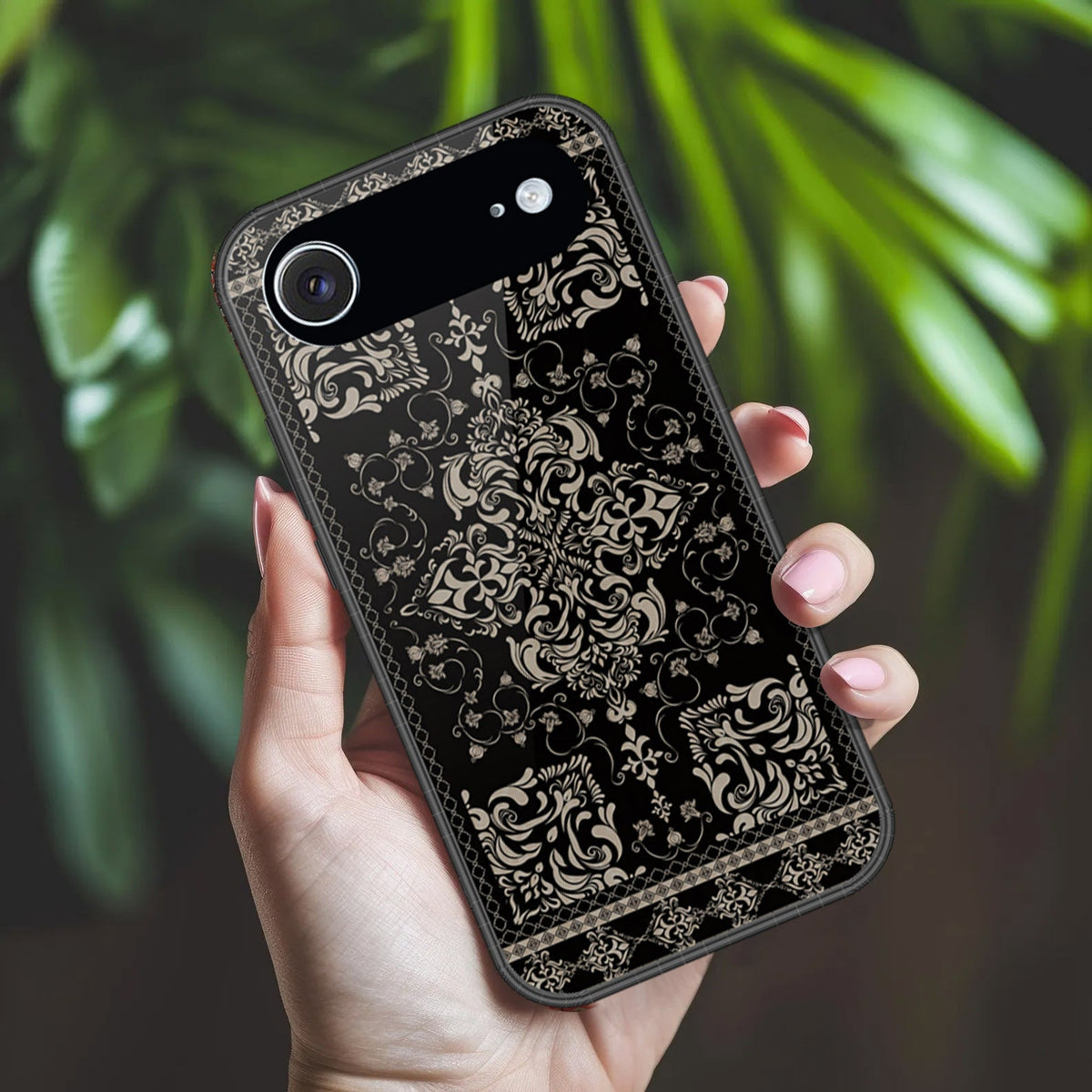 iPhone 17 Air - ONation Persian Rugs Series 2 - HQ Ultra Shine Premium Infinity Glass Soft Silicon Borders Case