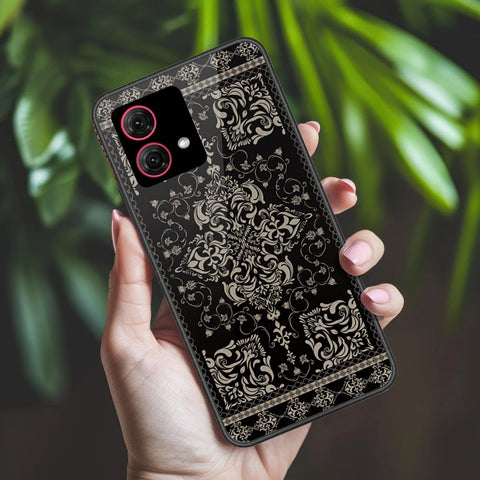 Motorola Moto G84 Cover - ONation Persian Rugs Series 2 - HQ Ultra Shine Premium Infinity Glass Soft Silicon Borders Case
