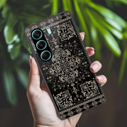 Tecno Camon 40 Pro 5G Cover - ONation Persian Rugs Series 2 - HQ Ultra Shine Premium Infinity Glass Soft Silicon Borders Case