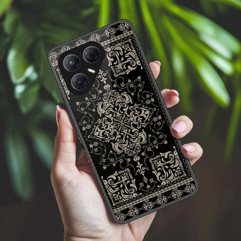 Tecno Pova 7 4G Cover - ONation Persian Rugs Series 2 - HQ Ultra Shine Premium Infinity Glass Soft Silicon Borders Case