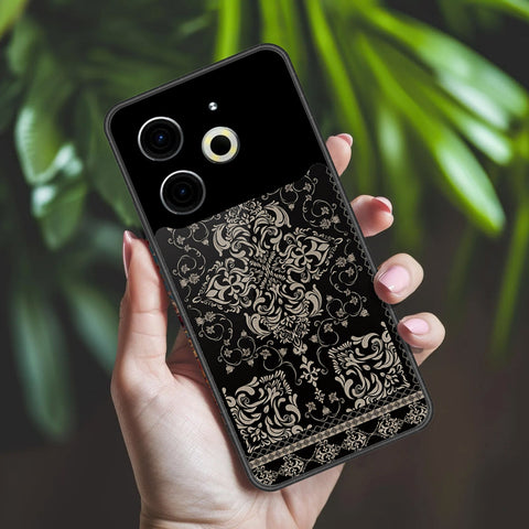 Tecno Pova 6 Cover - ONation Persian Rugs Series 2 - HQ Ultra Shine Premium Infinity Glass Soft Silicon Borders Case