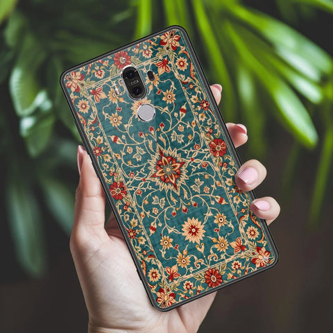 Huawei Mate 9 Cover - ONation Persian Rugs Series 2 - HQ Ultra Shine Premium Infinity Glass Soft Silicon Borders Case