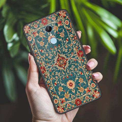 Xiaomi Redmi Note 5 / Redmi 5 Plus Cover - ONation Persian Rugs Series 2 - HQ Ultra Shine Premium Infinity Glass Soft Silicon Borders Case