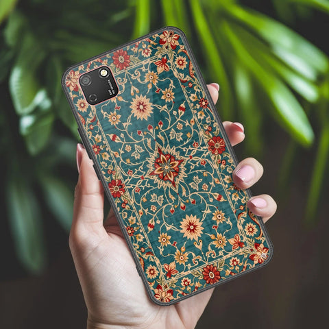 Huawei Y5p Cover - ONation Persian Rugs Series 2 - HQ Ultra Shine Premium Infinity Glass Soft Silicon Borders Case