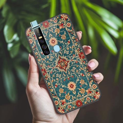 Tecno Camon 15 Premier Cover - ONation Persian Rugs Series 2 - HQ Ultra Shine Premium Infinity Glass Soft Silicon Borders Case