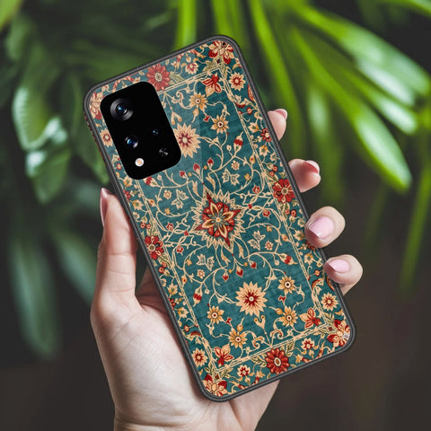 Xiaomi Poco M4 Pro 5G Cover - ONation Persian Rugs Series 2 - HQ Ultra Shine Premium Infinity Glass Soft Silicon Borders Case