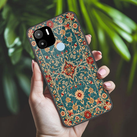 Xiaomi Redmi A2 Plus Cover - ONation Persian Rugs Series 2 - HQ Ultra Shine Premium Infinity Glass Soft Silicon Borders Case
