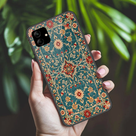 Samsung Galaxy F17 Cover - ONation Persian Rugs Series 2 - HQ Ultra Shine Premium Infinity Glass Soft Silicon Borders Case