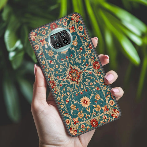 Xiaomi Redmi Note 9 Pro 5G Cover - ONation Persian Rugs Series 2 - HQ Ultra Shine Premium Infinity Glass Soft Silicon Borders Case