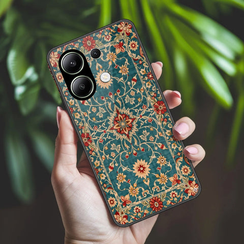 Xiaomi Redmi Note 14S Cover - Onation Persian Rugs Series 2 - HQ Ultra Shine Premium Infinity Glass Soft Silicon Borders Case