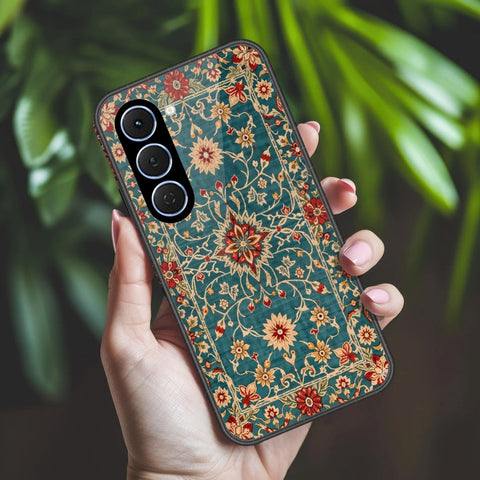 Tecno Spark 40 Pro Cover - ONation Persian Rugs Series 2 - HQ Ultra Shine Premium Infinity Glass Soft Silicon Borders Case