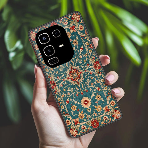 Infinix Note 50 4G Cover - ONation Persian Rugs Series 2 - HQ Ultra Shine Premium Infinity Glass Soft Silicon Borders Case