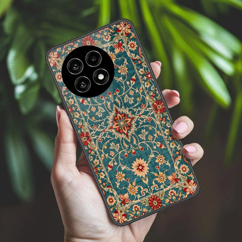 OnePlus Ace 5 Cover - ONation Persian Rugs Series 2 - HQ Ultra Shine Premium Infinity Glass Soft Silicon Borders Case
