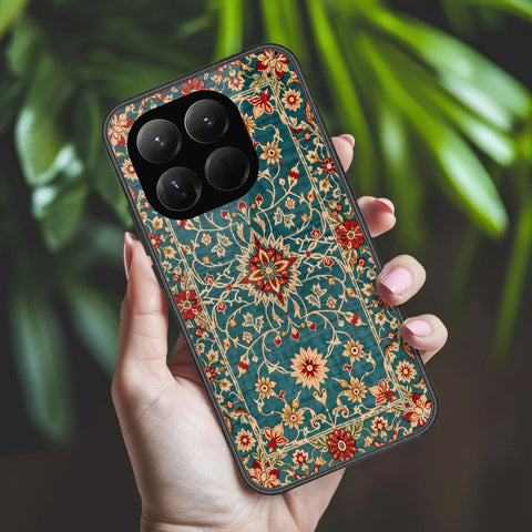 Xiaomi 14T Pro Cover - ONation Persian Rugs Series 2 - HQ Ultra Shine Premium Infinity Glass Soft Silicon Borders Case